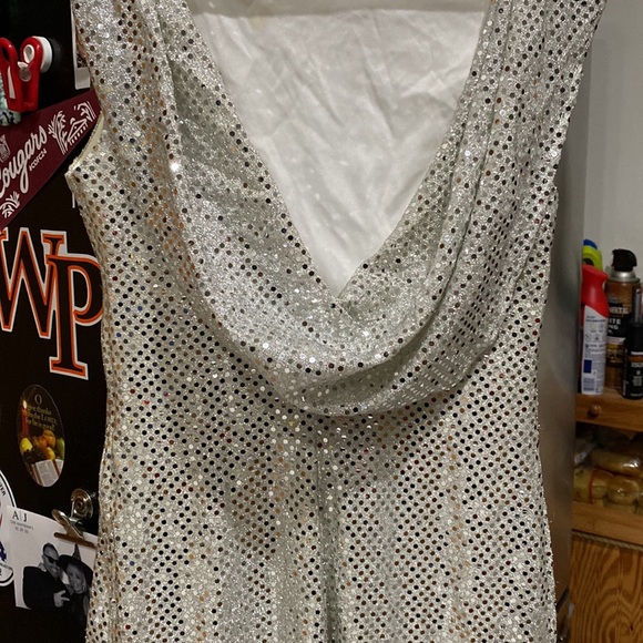Silver gown - Picture 3 of 8